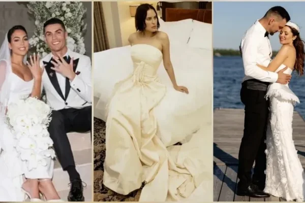 Три зіркові весілля за кілька днів: Роналду обрав секретність, Денисенко гуляла три дні